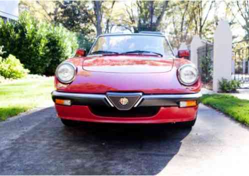 Alfa Romeo Spider Quadrifoglio (1986)