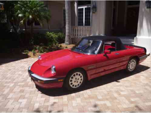 Alfa Romeo Spider Quadrifoglio (1986)