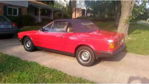 1986 Maserati Spyder