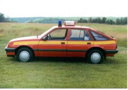 Opel 4 door fastback (1986)