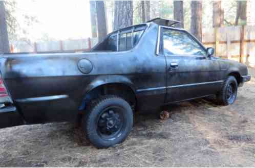 Subaru BRAT AWD PICKUP TRUCK, LOW (1986)