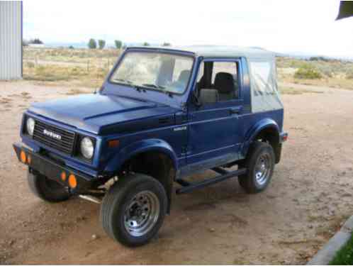 Suzuki Samurai JA Sport Utility (1986)