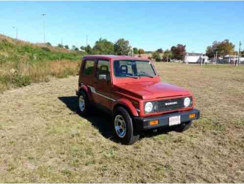 Suzuki Samurai JX SE Sport Utility (1986)