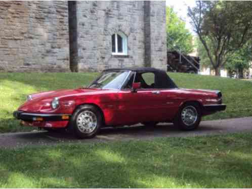 Alfa Romeo Spider (1987)