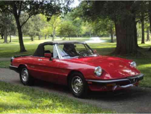 Alfa Romeo Spider Original (1987)