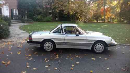 Alfa Romeo Spider Quadrifoglio (1987)