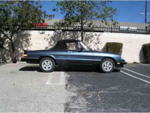 1987 Alfa Romeo Spider Veloce