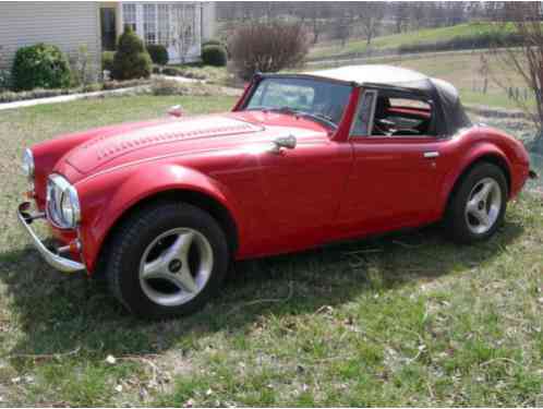 1987 Austin Healey 3000 black leather