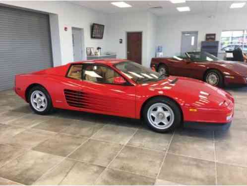 1987 Ferrari Testarossa Coupe 2-Door