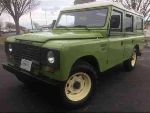 Land Rover Santana 109 Super 5 Door (1987)