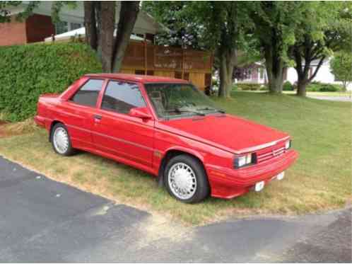 Renault Alliance GTA 2 doors Sedan (1987)