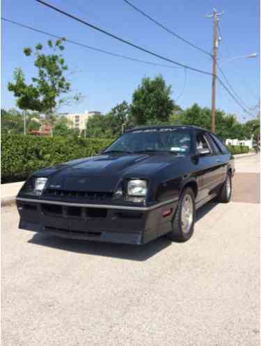 1987 Shelby Charger GLHS Shelby America