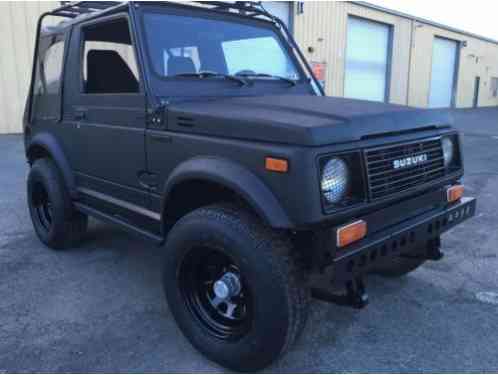 Suzuki Samurai black (1987)