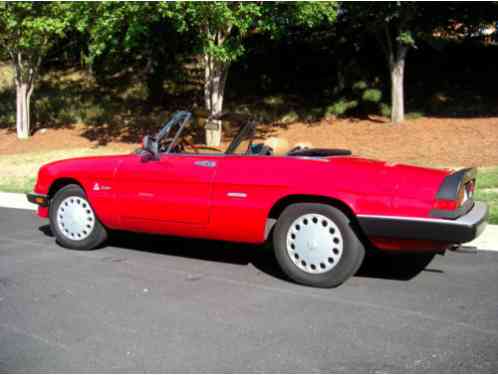 Alfa Romeo Spider Graduate (1988)