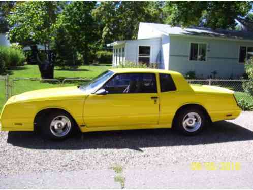 Chevrolet Monte Carlo SS Coupe (1988)