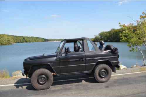 1988 Mercedes-Benz G-Class two door convertible