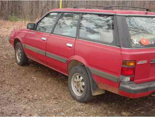 1988 Subaru GL 4 Door Wagon