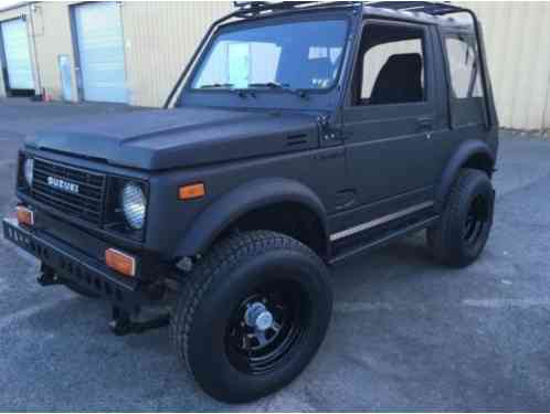 Suzuki Samurai 1988 5 Jx 4x4 In Excellent Shape From Top