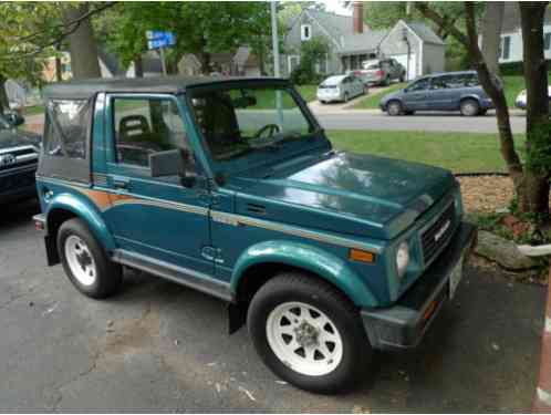 Suzuki Samurai JX Sport Utility (1988)