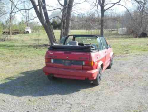 1988 Volkswagen Other Convertible