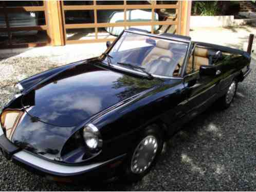 Alfa Romeo Spider Graduate (1989)