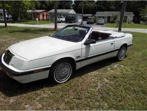 1989 Chrysler LeBaron Conv