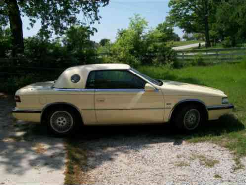 1989 Chrysler Other Base Convertible 2-Door