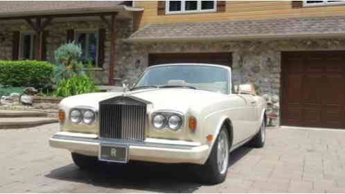 Rolls-Royce Corniche II DROPHEAD (1989)