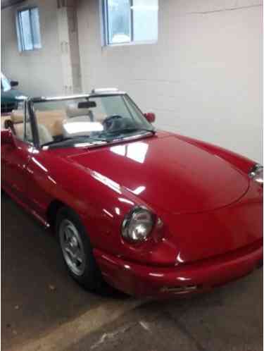 Alfa Romeo Spider Base Convertible (1991)