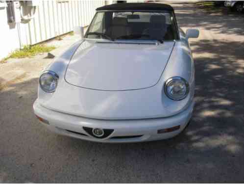 1991 Alfa Romeo Spider veloce