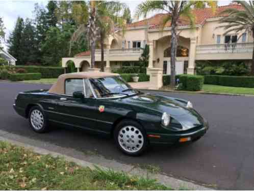1991 Alfa Romeo Spider Veloce