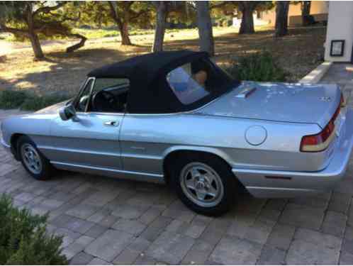 1991 Alfa Romeo Spider Veloce Convertible 2-Door