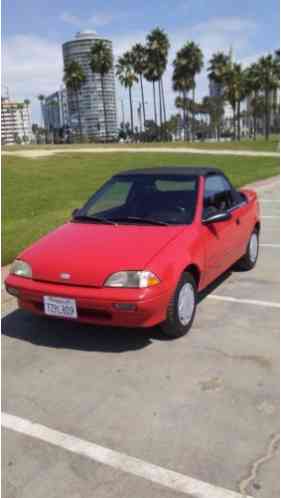 Geo Metro convertible (1991)