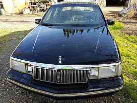 Lincoln Continental Black & Silver (1991)