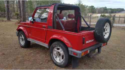 1991 Suzuki Samurai standard