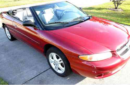 1996 Chrysler Sebring JXi Convertible 2-Door