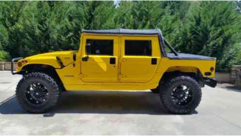 hummer h1 open top 1996 beautiful in fly yellow exterior paint and hummer h1 open top 1996 beautiful in