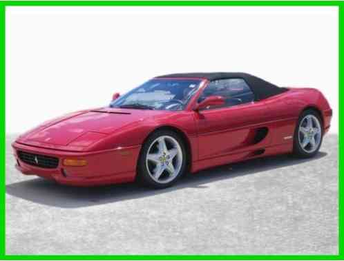 1997 Ferrari 355 1997 Ferrari F355 Spider 6 speed manual