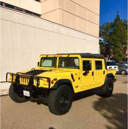 1998 Hummer H1 Leather inside