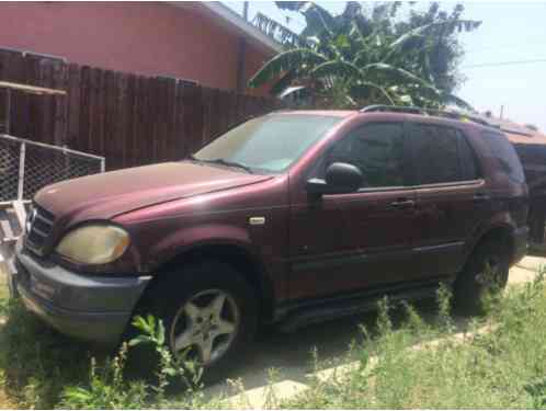 Mercedes-Benz M-Class sport (1998)