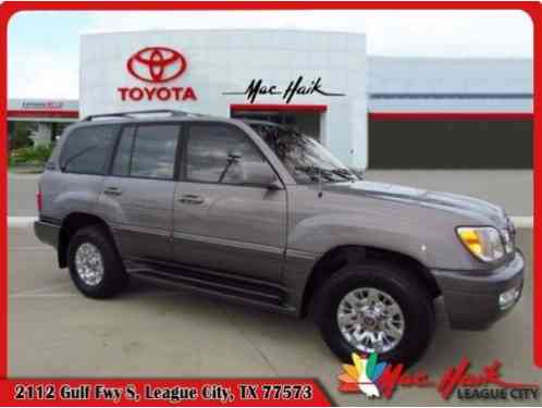 1999 Lexus LX 470 Luxury SUV --