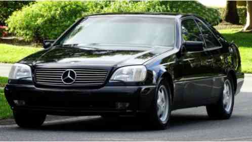 1999 Mercedes-Benz CL-Class FACTORY LEATHER