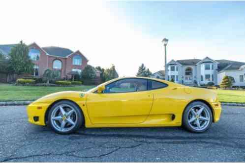 2000 Ferrari 360 Modena Coupe 2-Door