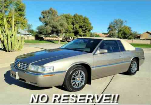 2001 Cadillac Eldorado NO RESERVE! RUST FREE ESC -ONLY 51k ORIGINAL MILES