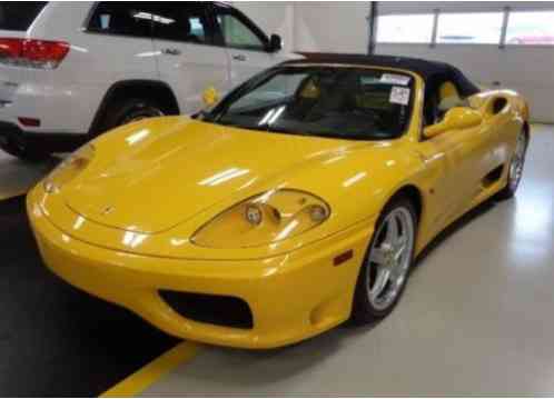 Ferrari 360 Spider (2001)