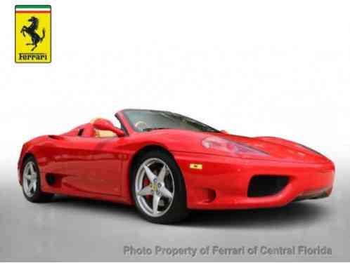 Ferrari 360 SPIDER (2001)