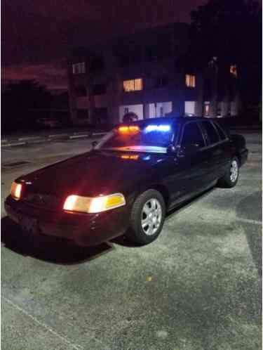 2001 Ford Crown Victoria POLICE INTERCEPTOR