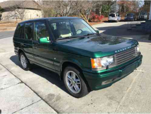 2001 Land Rover Range Rover 30th Anniversary Edition