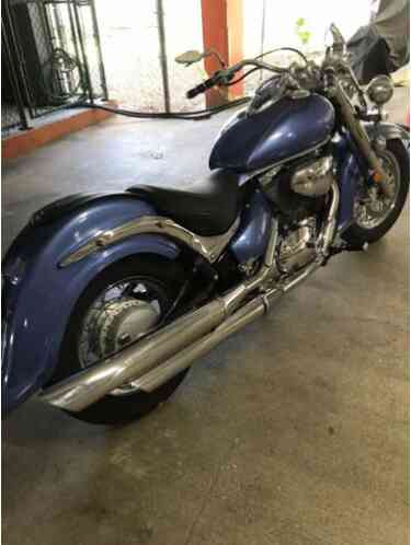 2001 Suzuki VL800 blue