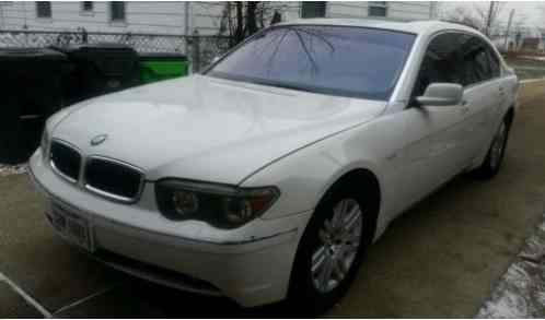 2002 BMW 7-Series Base Sedan 4-Door